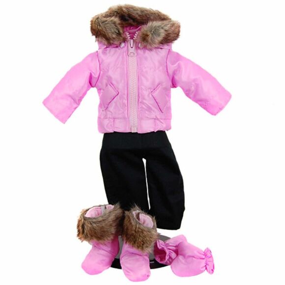 The Queen's Treasures 15" Baby Doll Clothes Set of Two Winter Outerwear - Picture 8 of 8
